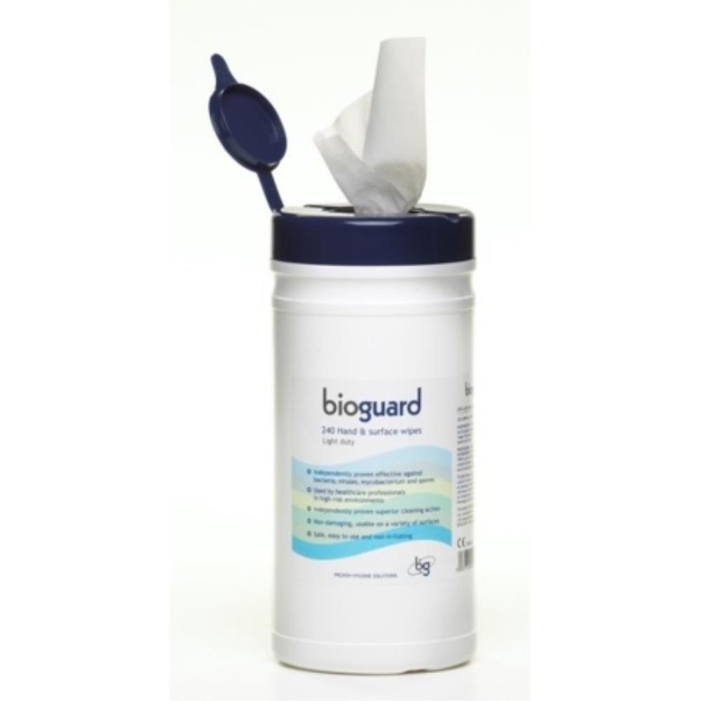 Bioguard wipes 200 X 200 mm pk | P-HW240 | SLS Ireland